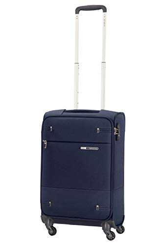 Samsonite Men and Women Spinner S, Length: 35 cm (55 cm-35 L), Blue (Navy Blue), 35 x 20 x 55 cm