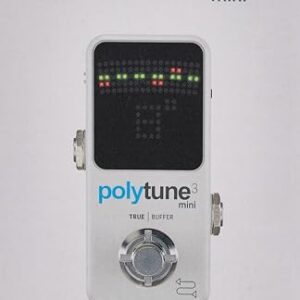 TC Electronic POLYTUNE 3 Ultra-Compact Polyphonic Tuner with Multiple Tuning Modes and Built-In BONAFIDE BUFFER