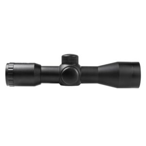 M1Surplus Optics Kit with Compact 4x30 Air Rifle Scope with Fixed Power Magnification + Aluminum Dovetail Ring Mounts - This Item Fits Crosman 760 Powermaster Pumpmaster Repeatair 1077 Air Rifles