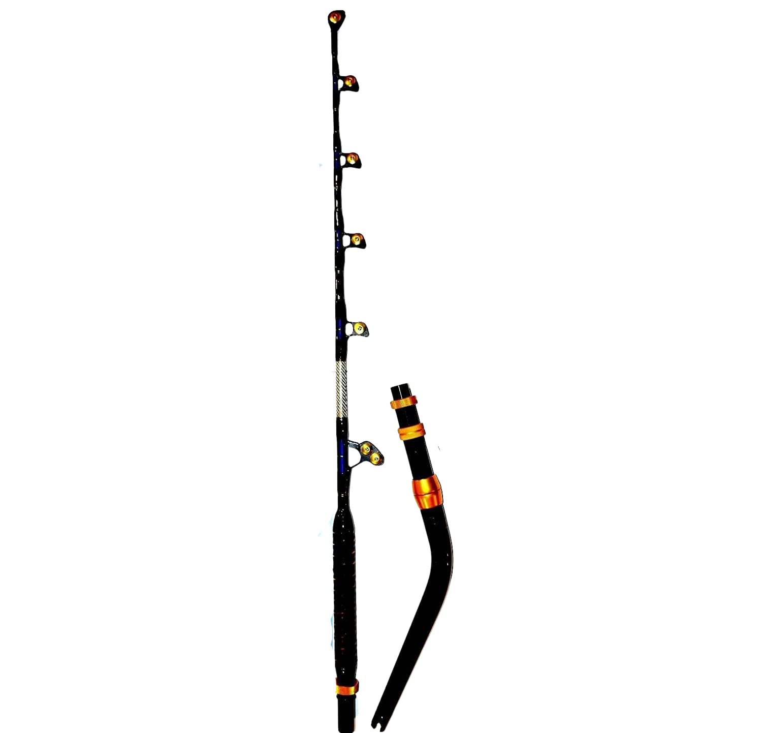 OKIAYA Venom PRO Bent Butt Fishing Rod 80-130 LB. The Monster PAC Bay Guides