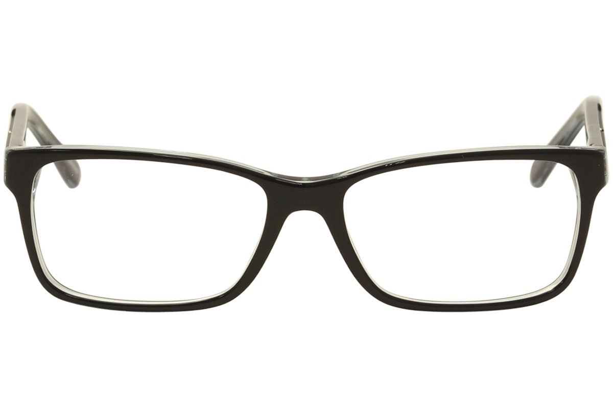 Michael Kors KYA MK4043 Eyeglass Frames 3250-53 - Black/teal Crystal MK4043-3250-53