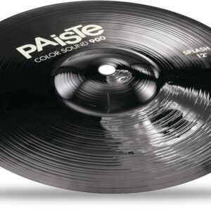 Paiste 12 Inches Color Sound 900 Black Splash Cymbal