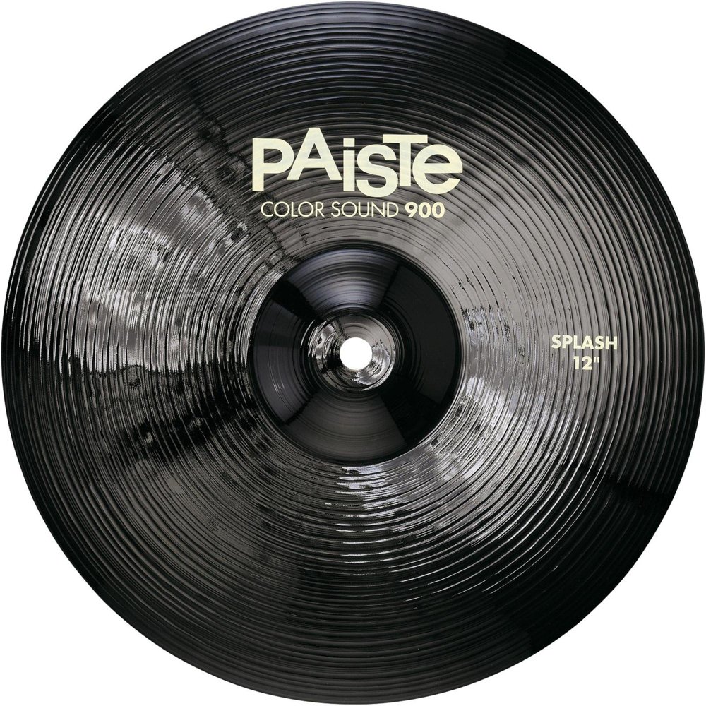 Paiste 12 Inches Color Sound 900 Black Splash Cymbal