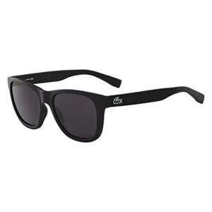 lacoste l848s black matte one size