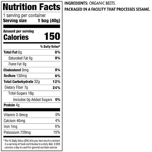 Rhythm Superfoods Naked Beet Chips, 1.4 Oz