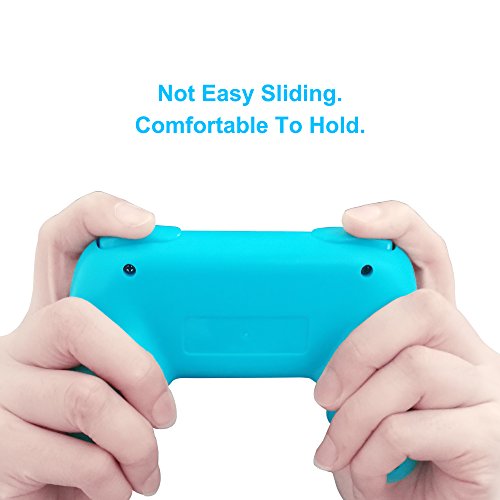 Hand Grips Compatible with Switch/Switch OLED Model Controllers, Grip Compatible with Switch Joy Con - Blue and Red (2 Packs)