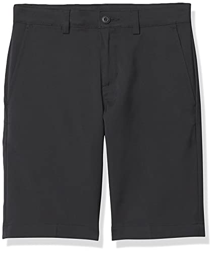 PGA TOUR Big Boy's Comfort Stretch Flat Front Golf Short, Caviar, Medium (10-12)