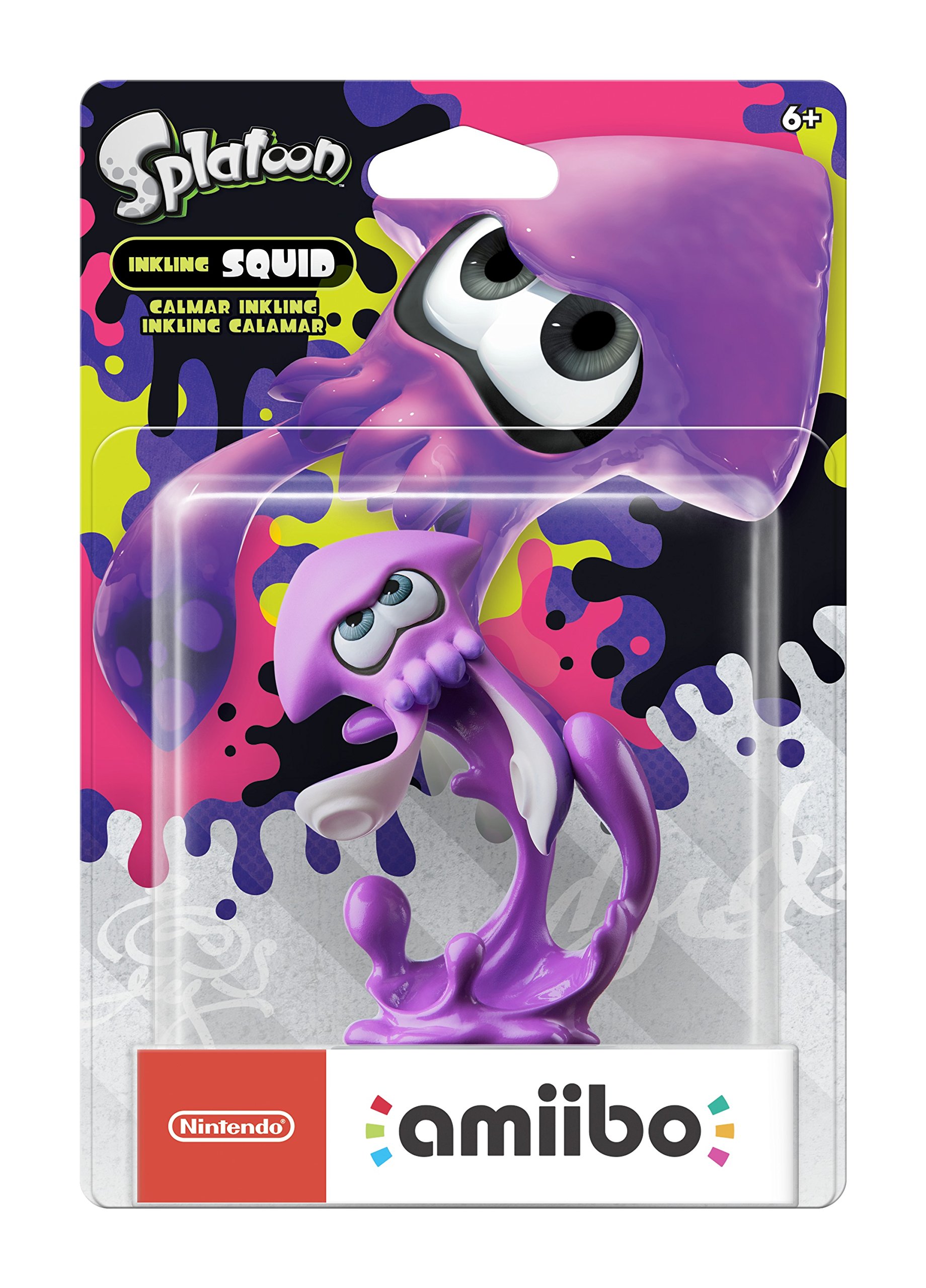 Nintendo of America amiibo - New Inkling Squid (Neon Purple) - Nintendo Switch;