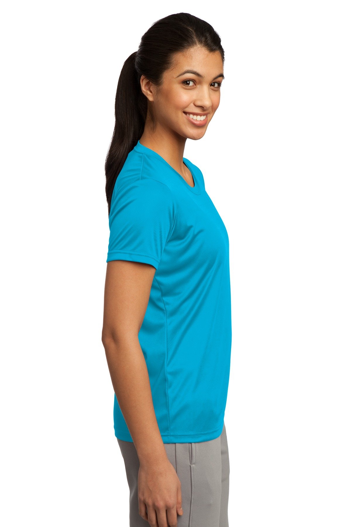 SPORT-TEK Ladies PosiCharge Competitor Tee XXL Atomic Blue