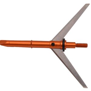 Dead Ringer Super Freak Extreme Crossbow Broadhead, 2 Blade 100 Grain Broadhead for Crossbow Hunting, Hunting Broadhead with 2 1/4 Inch Cutting Width