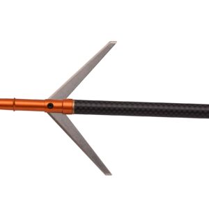 Dead Ringer Super Freak Extreme Crossbow Broadhead, 2 Blade 100 Grain Broadhead for Crossbow Hunting, Hunting Broadhead with 2 1/4 Inch Cutting Width