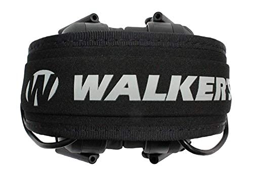 Walker's GWP-RSEMPAT Razor Slim Electronic Muff - Black Patriot