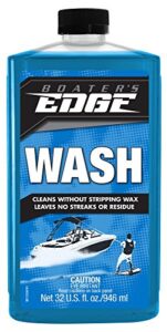 boater's edge wash - biodegradable boat soap concentrate - 32 oz (be1132)