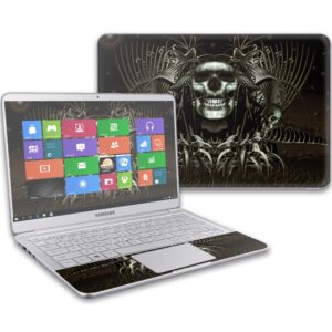 mightyskins skin compatible with samsung notebook 9 13" (2017) wrap cover sticker skins wicked