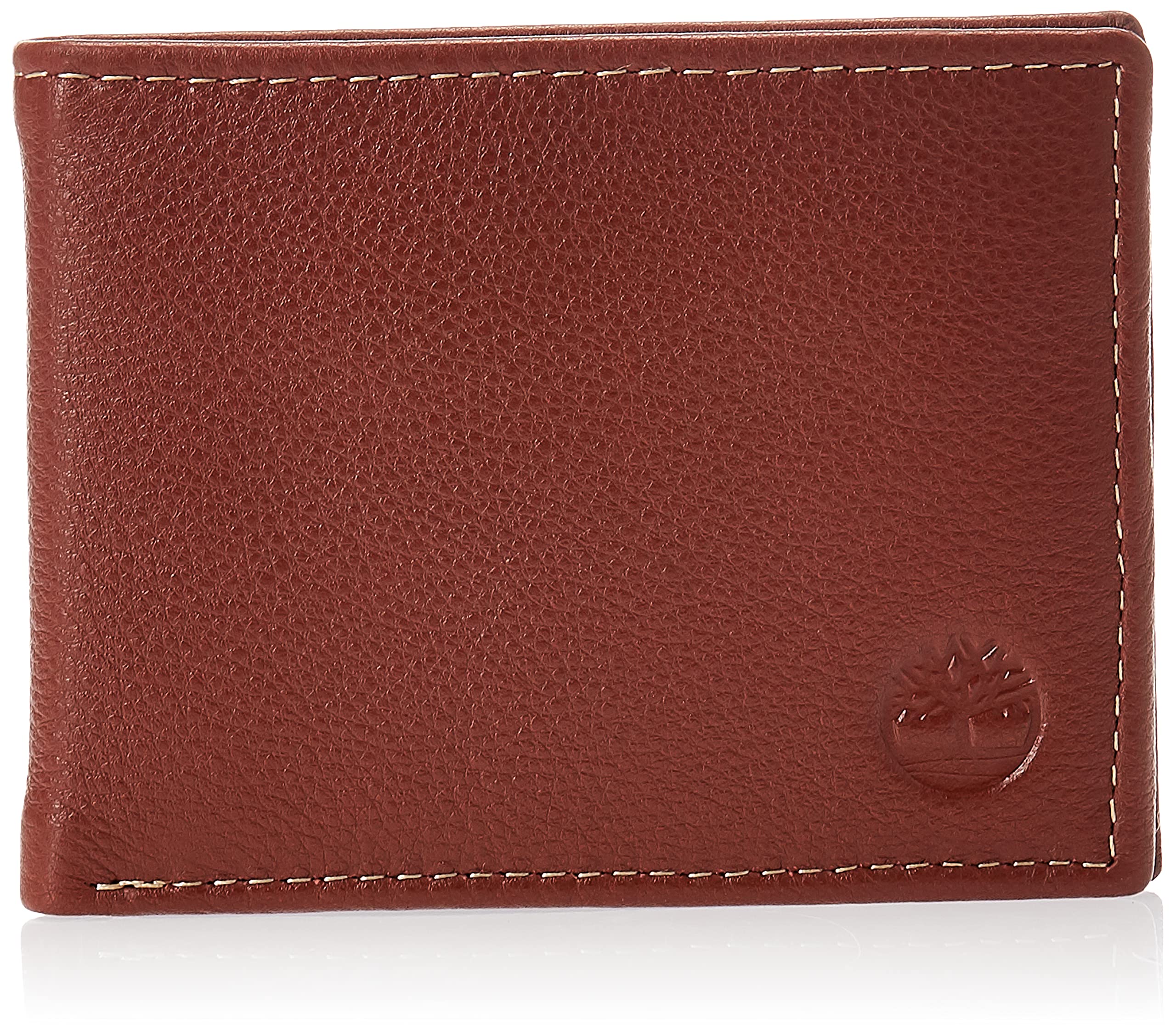 Timberland mens Wellington Leather Rfid Bifold Commuter Security Wallet, Cognac, One Size