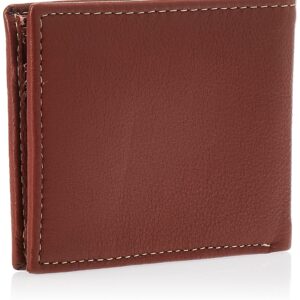 Timberland mens Wellington Leather Rfid Bifold Commuter Security Wallet, Cognac, One Size