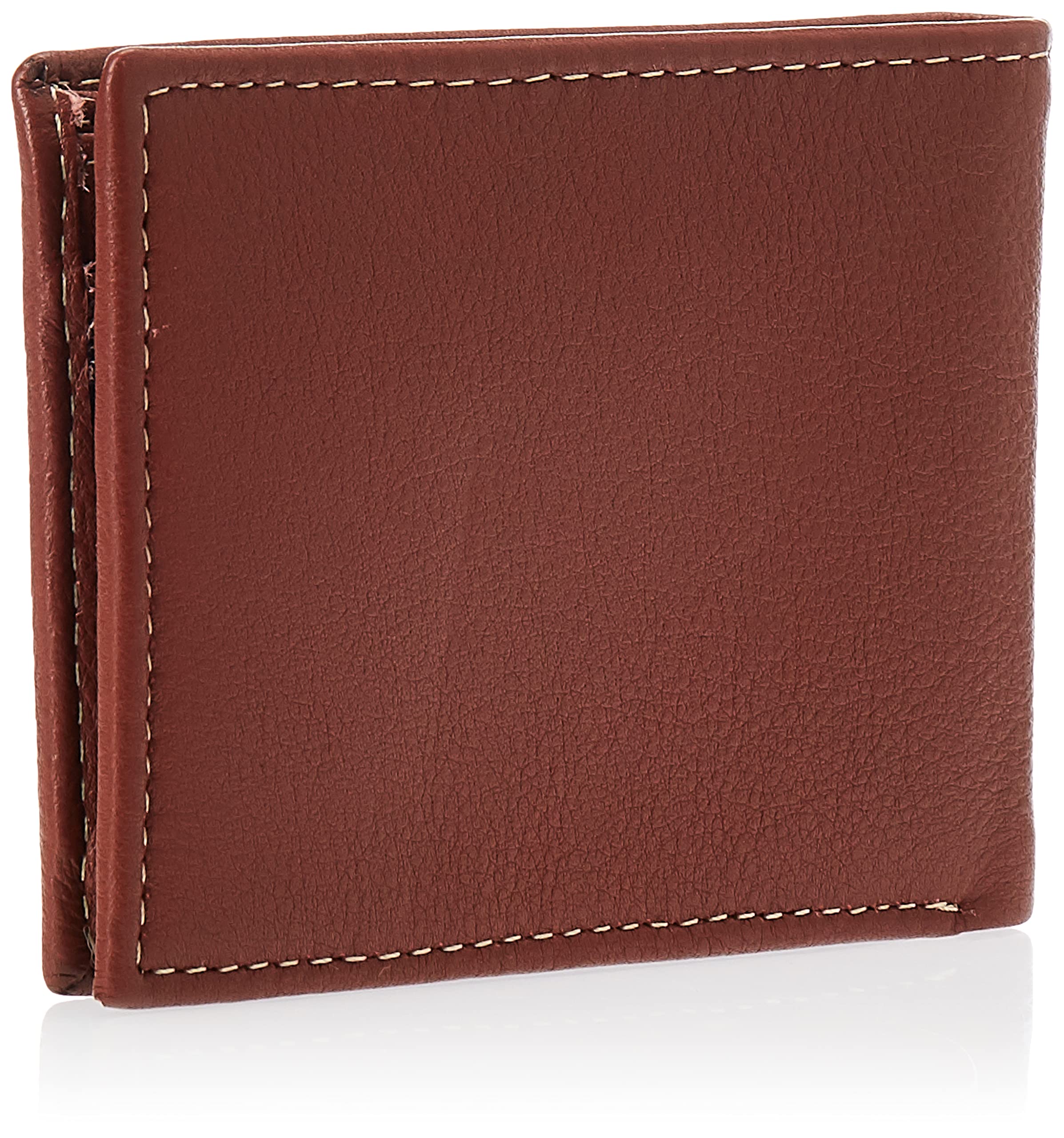 Timberland mens Wellington Leather Rfid Bifold Commuter Security Wallet, Cognac, One Size