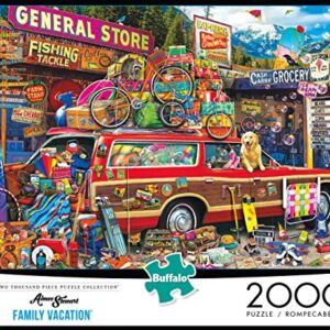 Buffalo Games - Aimee Stewart - Family Vacation - 2000 Piece Jigsaw Puzzle for 168 months to 1200 months