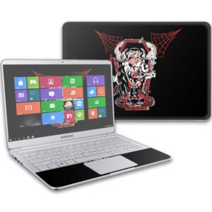 mightyskins skin compatible with samsung notebook 9 13" (2017) wrap cover sticker skins crackula