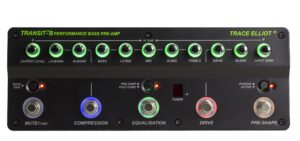 trace elliot® transit™ b bass pre-amp & effects pedal