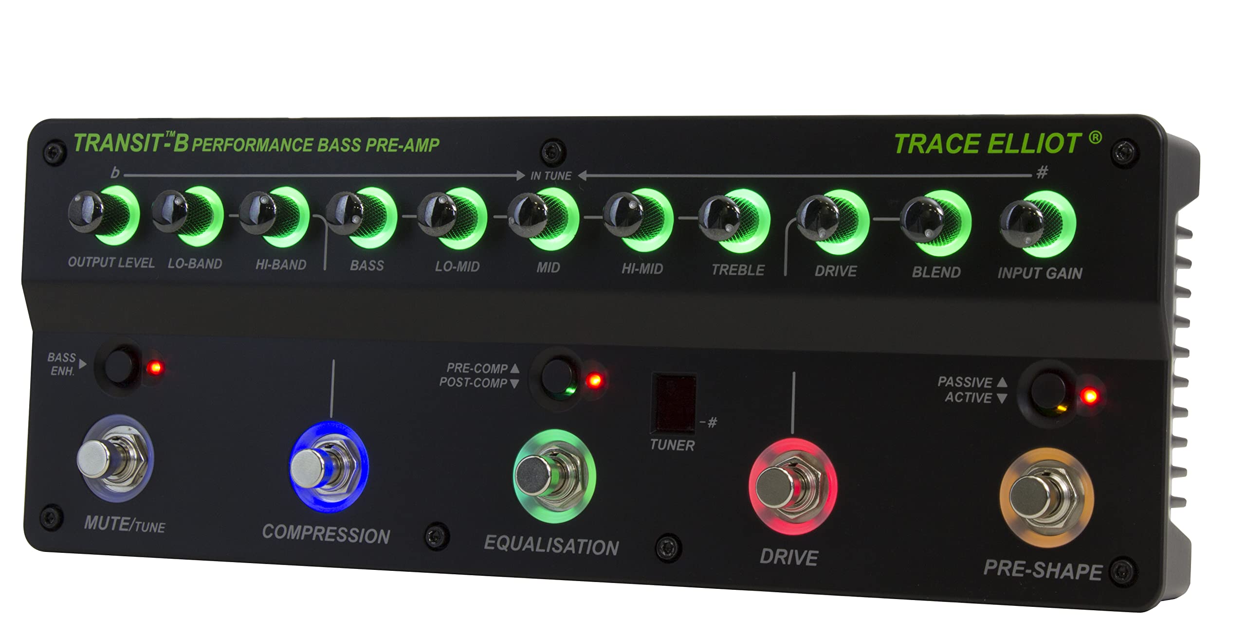 Trace Elliot® Transit™ B Bass Pre-amp & Effects Pedal