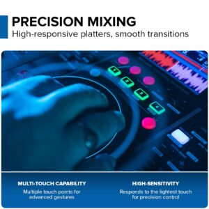 Gemini Sound MDJ-600: Professional CD & USB DJ Media Player with 4.3" Display, Touch-Capacitive Jogwheels, MIDI Controller – Versatile DJ Deck for Beginners and Pros