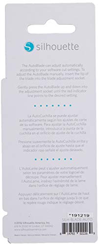 Autoblade Replacement for Cameo 3 and Portrait 2 (3 Pack), White