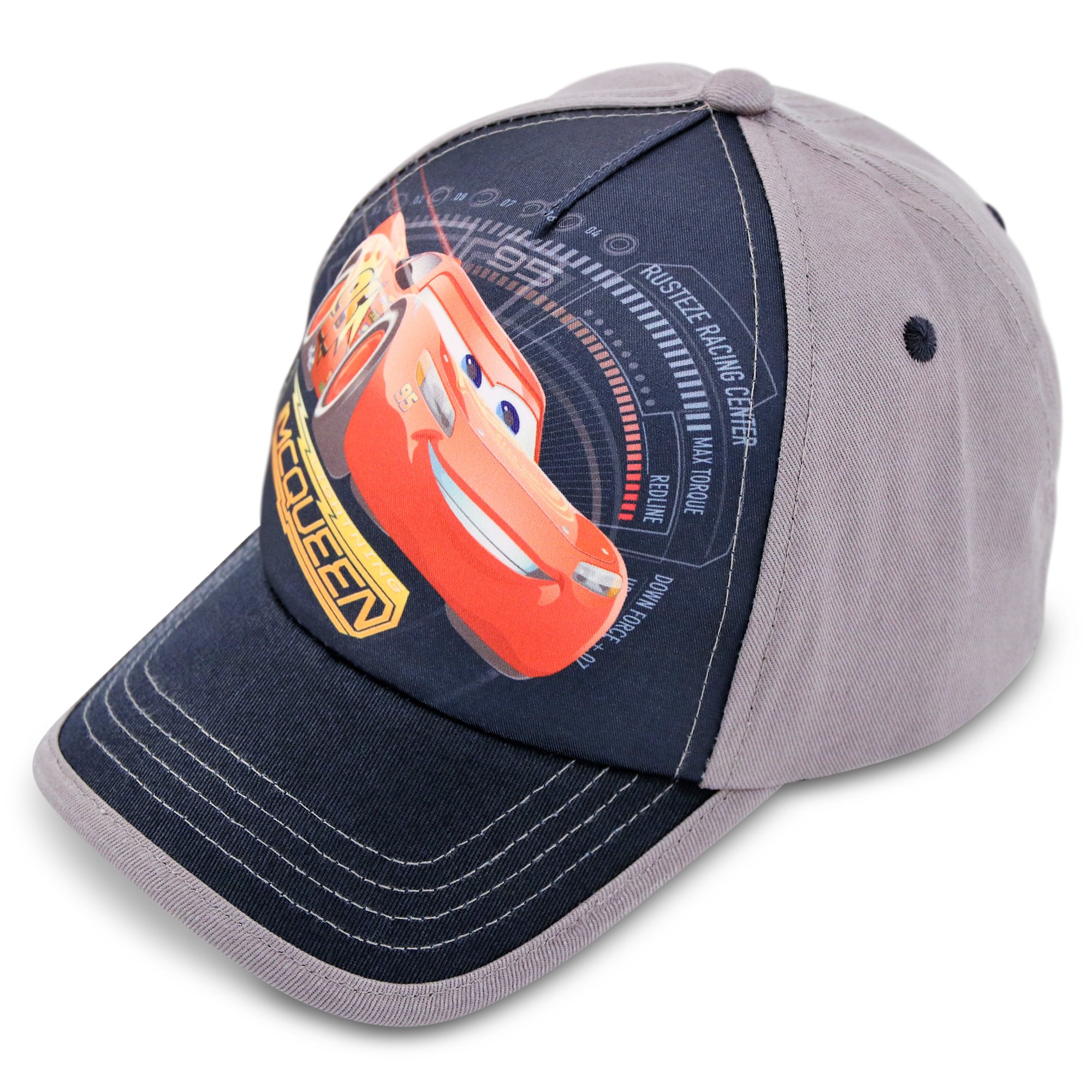 Disney Toddler Boys Cars Lightning McQueen Cotton Baseball Cap, Age 2-5