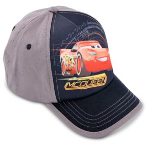 Disney Toddler Boys Cars Lightning McQueen Cotton Baseball Cap, Age 2-5