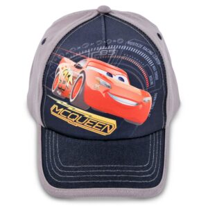 Disney Toddler Boys Cars Lightning McQueen Cotton Baseball Cap, Age 2-5