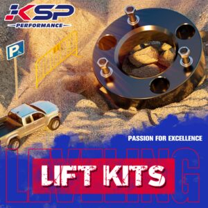 KSP 3in Level Lift Kits for F150 2004-2022,3" Front Leveling Lift Kits Compatible with Ford Expedition 03-18,Lincoln Mark LT 2005-2008, Aluminum Forged Strut Spacer Raise the Truck 3inch（Package of 2）