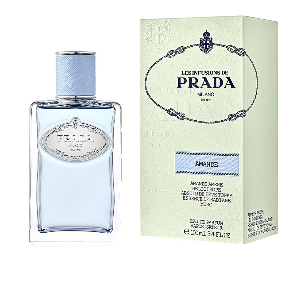 Prada Les Infusion De Amande By For Women Eau De Parfum Spray, clear, 3.4 Fl Oz