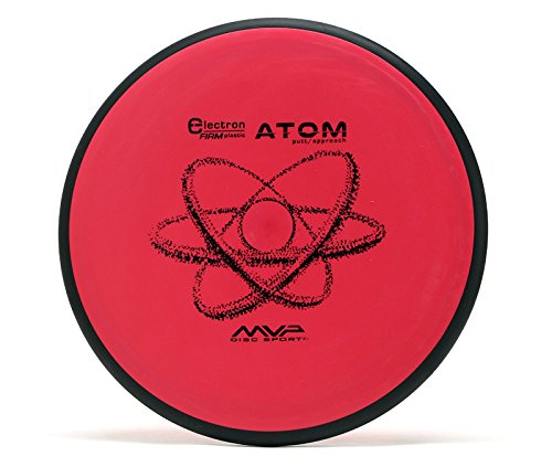 MVP Disc Sports Electron Firm Atom Putter Golf Disc [Colors May Vary] - 160-169g