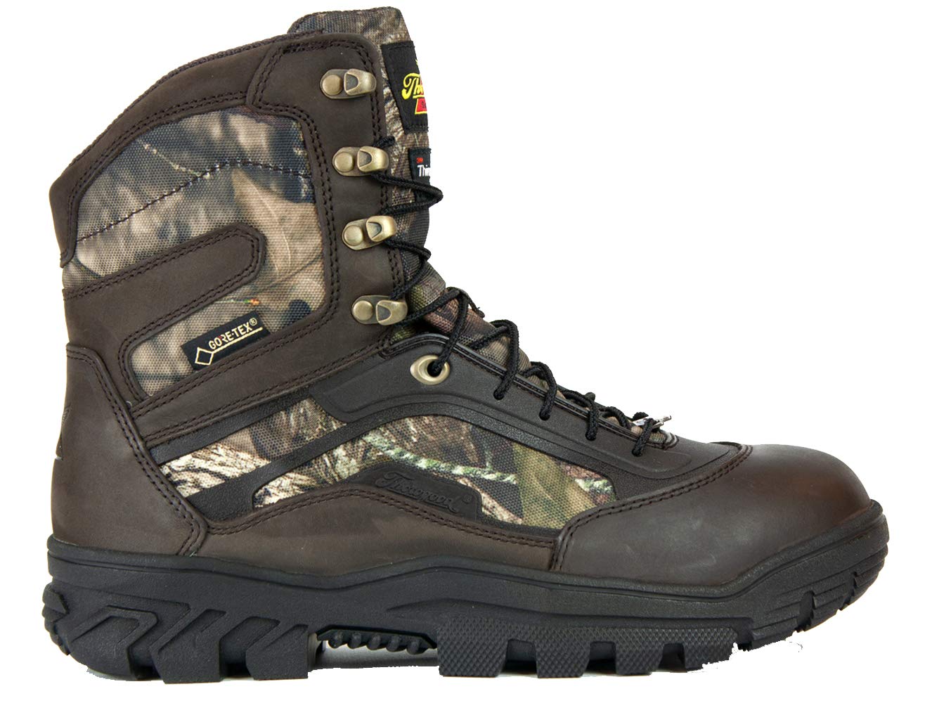 Thorogood 863-4200 Men's Veracity GTX 8" Waterproof Hunting Boot, Brown/Mossy Oak - 10.5 W US