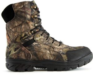 thorogood men's 863-4101 8" apex predator gtx waterproof 800g non-safety toe hiking boot, mossy oak break up country - 9.5 m us