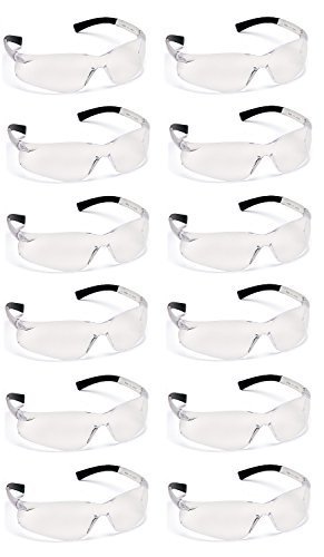 Pyramex Ztek Safety Glasses Clear Anti-Fog Lens S2510ST (12 Pair Pack)