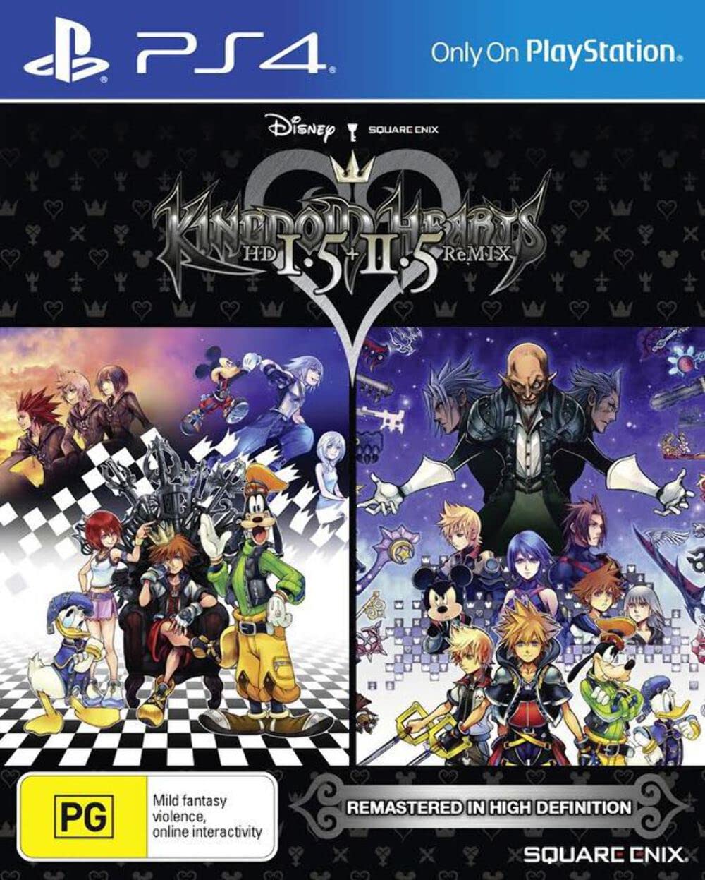 Square Enix Kingdom Hearts HD 1.5 and 2.5 Remix PS4