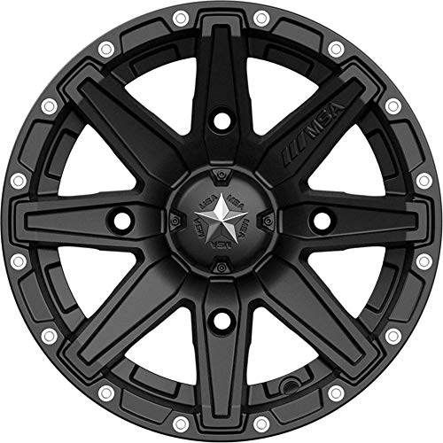 MSA Offroad Wheels MA33 16X7 4X156 S-BLK 10MM - M33-06756