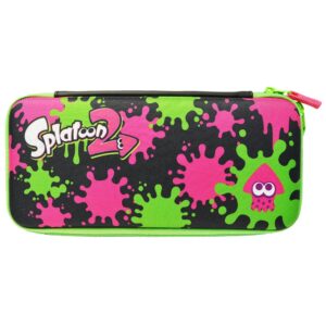 [Nintendo Switch Compatible] Splatoon 2 Hard Case for Nintendo Switch, Ink × Squid