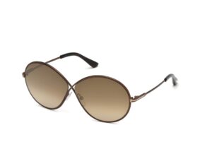 tom ford tf 0564 rania color 48g brown/brown gradient new