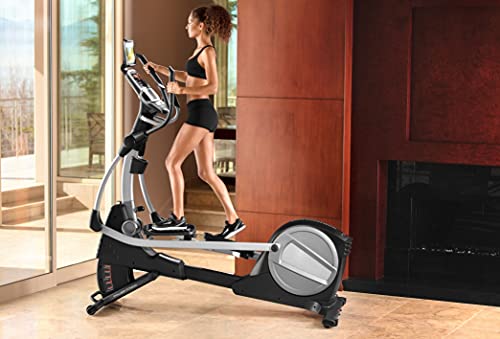 NordicTrack SpaceSaver SE7i Rear Drive Smart Elliptical with Folding SpaceSaver Design, Compatible with iFIT Personal Training