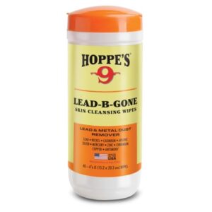 Hoppe's LBG40 Lead-B-Gone Skin Cleansing Wipes Package of 40