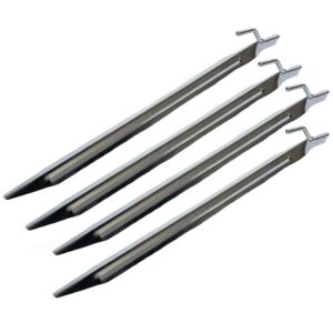 coghlan's 9812 4 pack 12" steel tent stakes