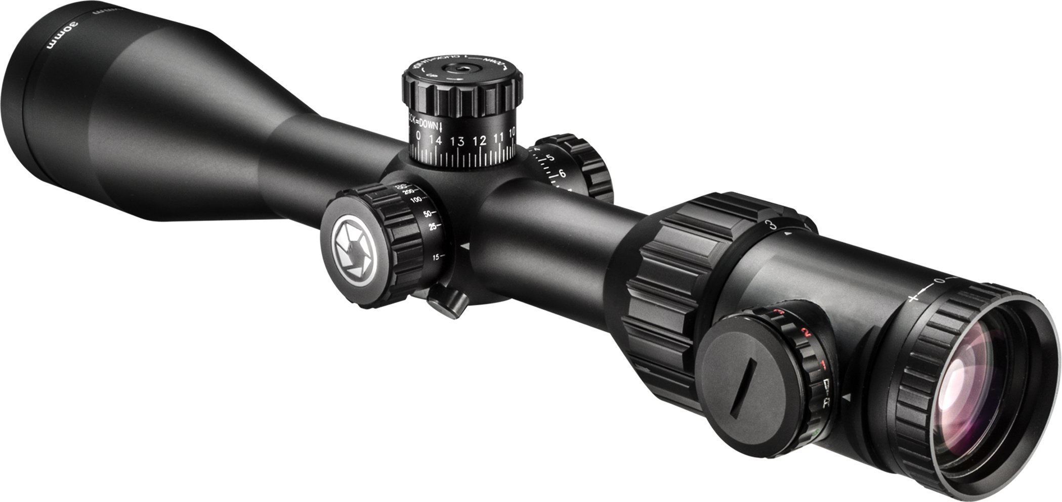 Barska AC12784 Level Scope 4-16x50 with FMC Lens and Illuminated Mil-Dot Reticle, 30mm Tube