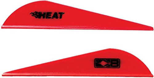 Bohning 2.5" Heat Vanes Red 2.5" Heat Vane, 100pk