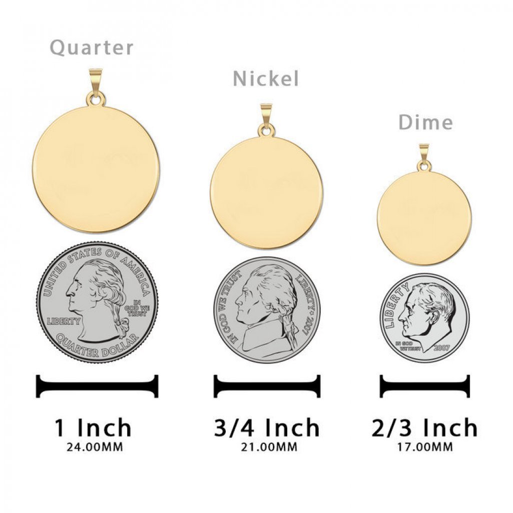 PicturesOnGold.com Saint Notker Balbulus Religious Medal - 2/3 Inch Size of Dime, Sterling Silver