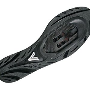 Vittoria Force SPD Spin Cycling Shoes (40.5 M EU / 7.8 D(M) US, Black)