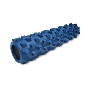 rumbleroller original textured foam roller - deep tissue, self myofacial release massage therapy roller (rumbleroller 22" midsize original foam roller)