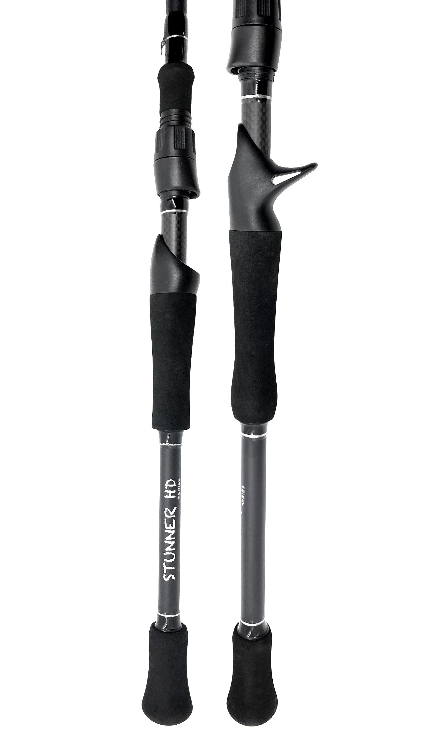 Fitzgerald Stunner HD Series Spinning Rods Lightweight Sensitive Rods Premium American Tackle Microwave Guides, Freshwater and Inshore Fishing Rods 7’3” - 7’6” Medium Heavy