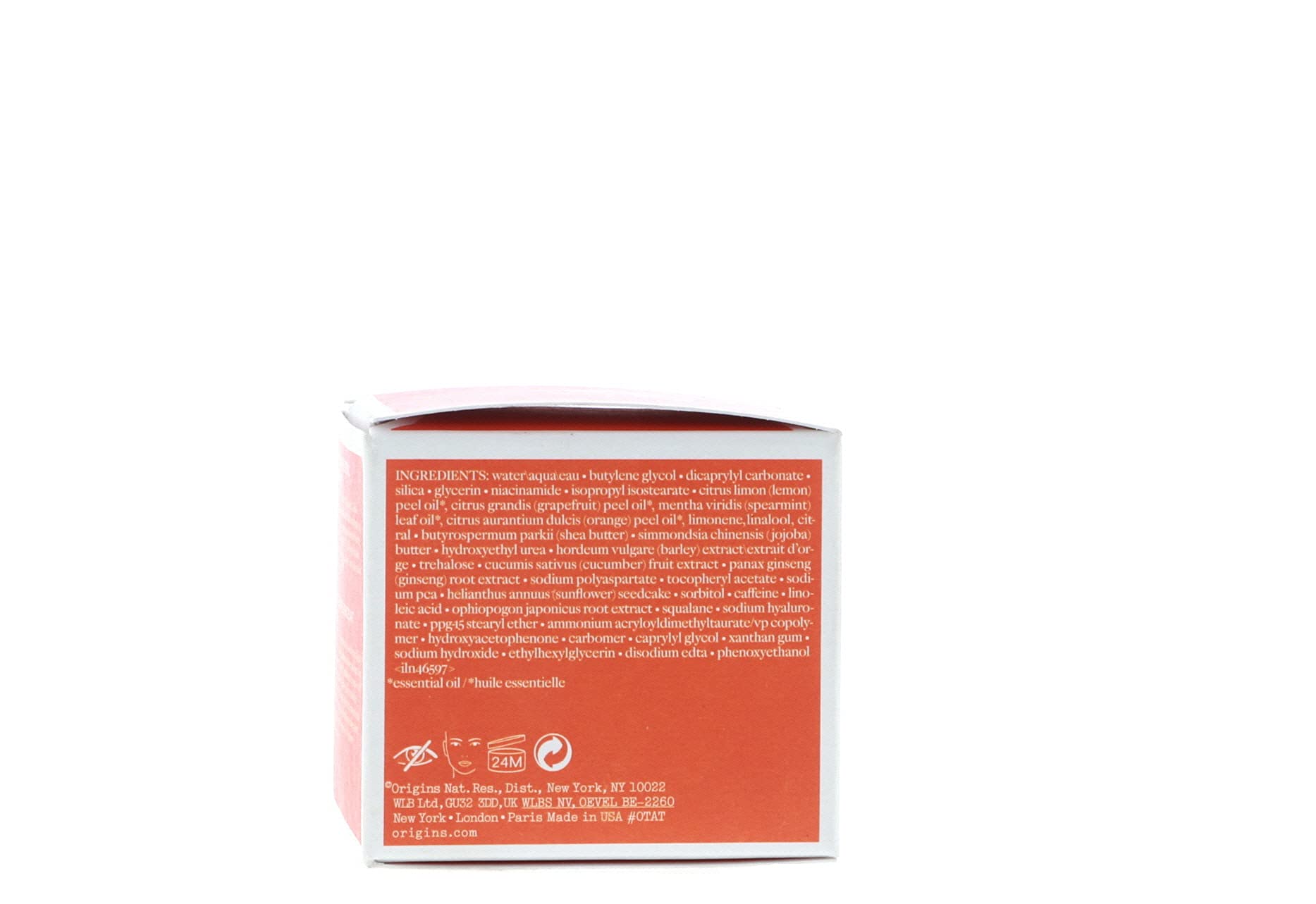 Origins Ginzing Energy Boosting Gel Moisturizer/Cream 1.7 ounce/50milliter Unbox